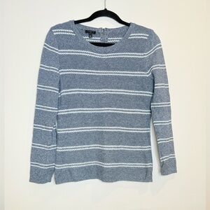 🔥Talbots Striped Blue and White Sweater🔥